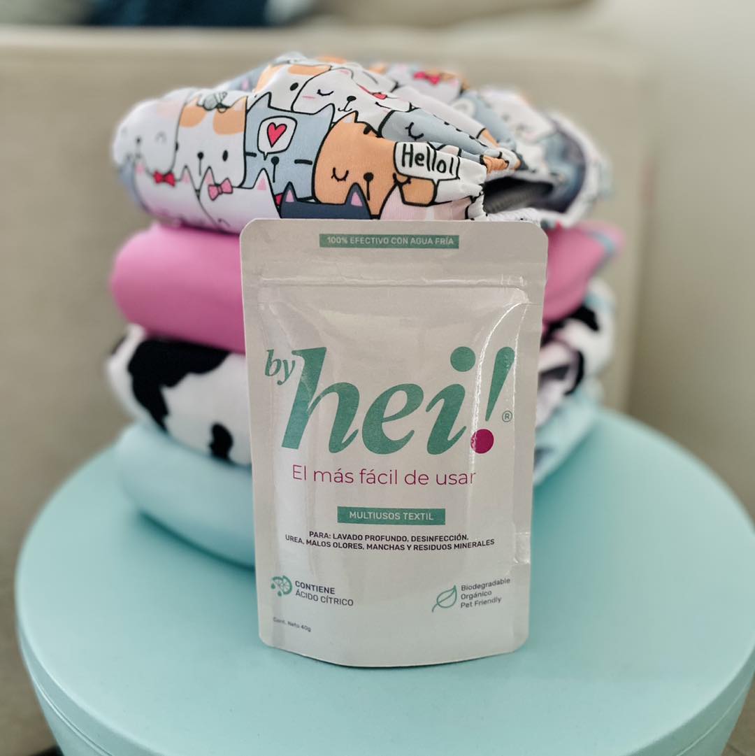 Como realizar Lavado Profundo Y Desinfección (LPYD) con hei!® - AlvaBaby Mexico Pañales de Tela