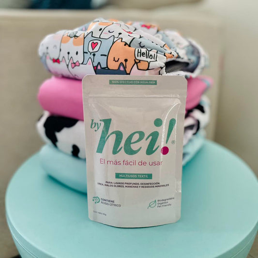 Como realizar Lavado Profundo Y Desinfección (LPYD) con hei!® - AlvaBaby Mexico Pañales de Tela