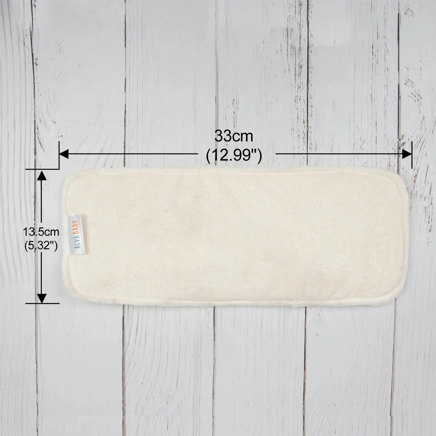 10 Insertos de bambu TERRY - 4 CAPAS AlvaBaby Mexico Pañales de Tela