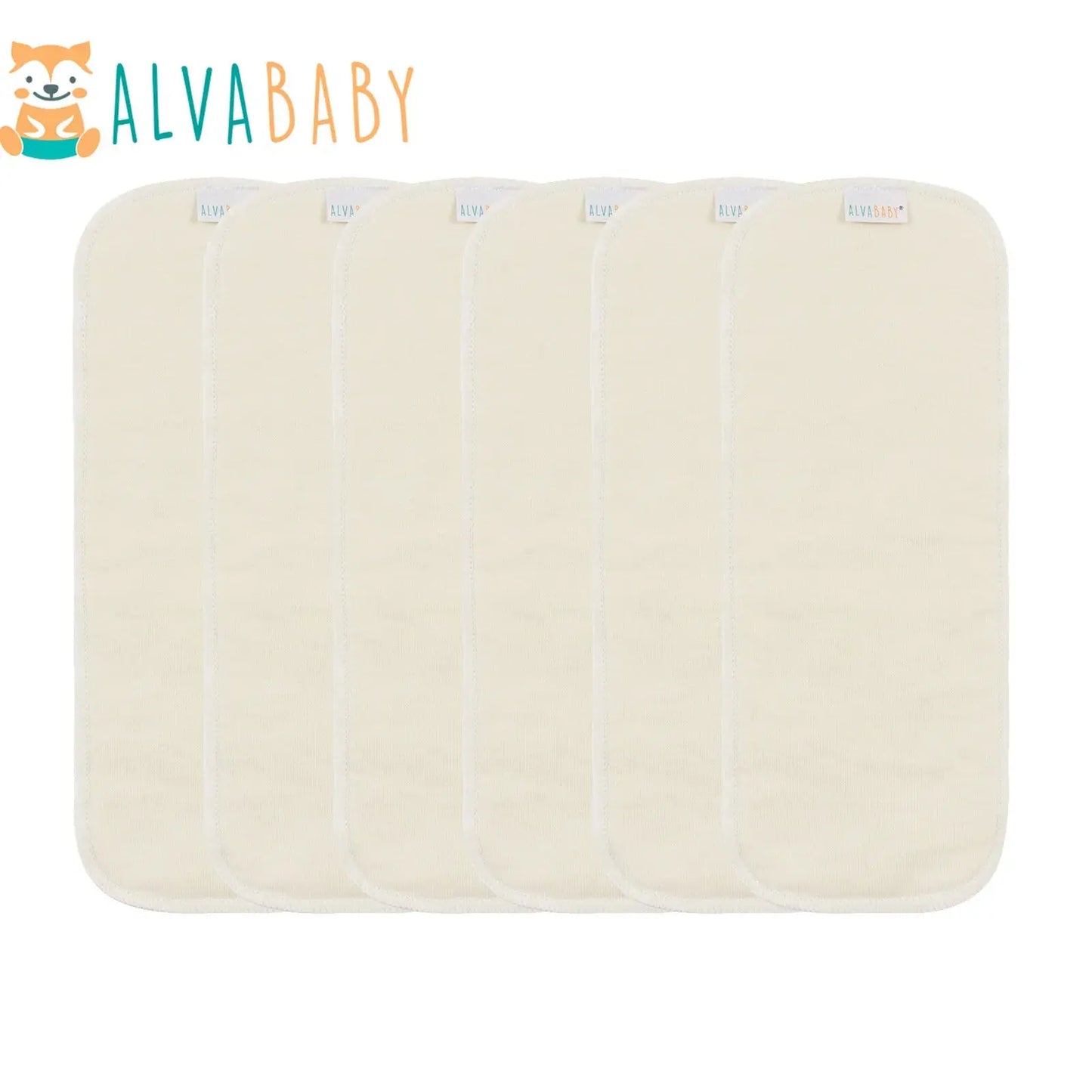 10 Insertos de cañamo - AlvaBaby Mexico Pañales de Tela