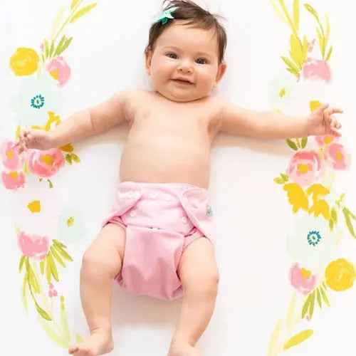 10 Pañales ecológicos de tela para bebé - BASICO