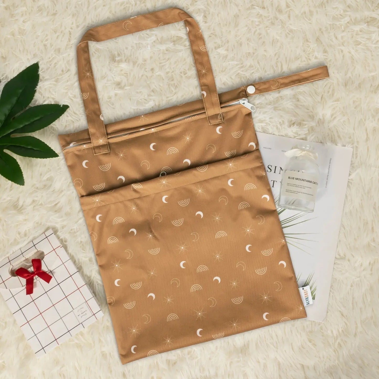 2 Bolsas TOTE de tela Impermeables multiusos - LT-EW1920A AlvaBaby®