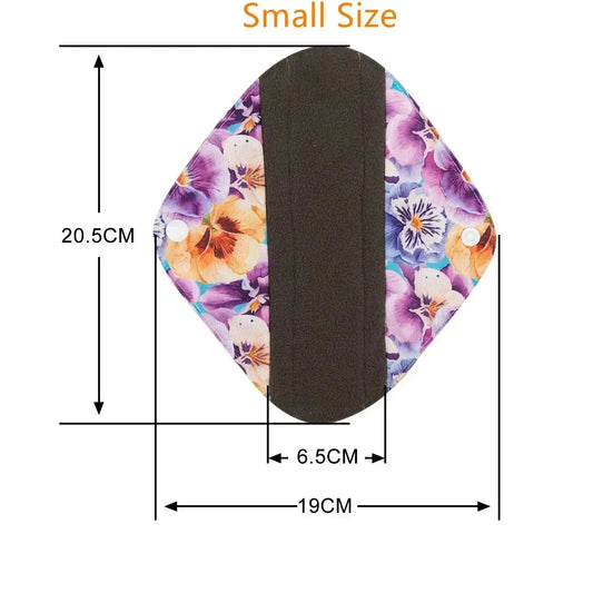 3 toallas femeninas de tela de bambú - PANTIPROTECTOR - AlvaBaby®