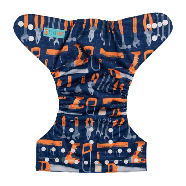 Pañal de tela UNITALLA - ALVABABY H095 - AlvaBaby®