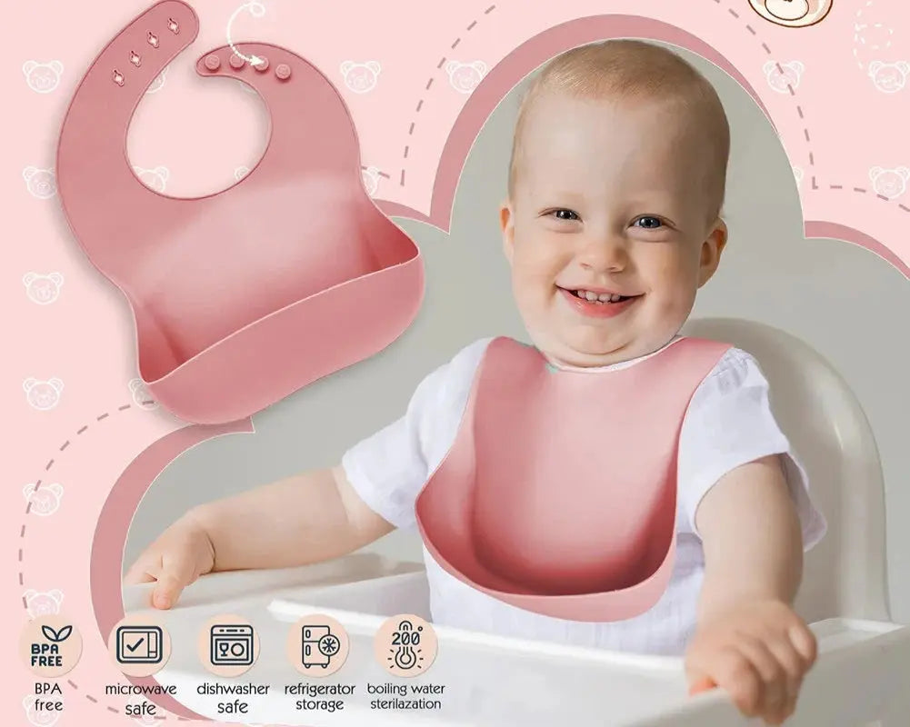 Children's Dishes Set Baby Silicone 6/8-piece Tableware Set Suction Cups Forks Spoons Bibs Straws Cups Mother and Baby Supplies AlvaBaby Mexico Pañales de Tela