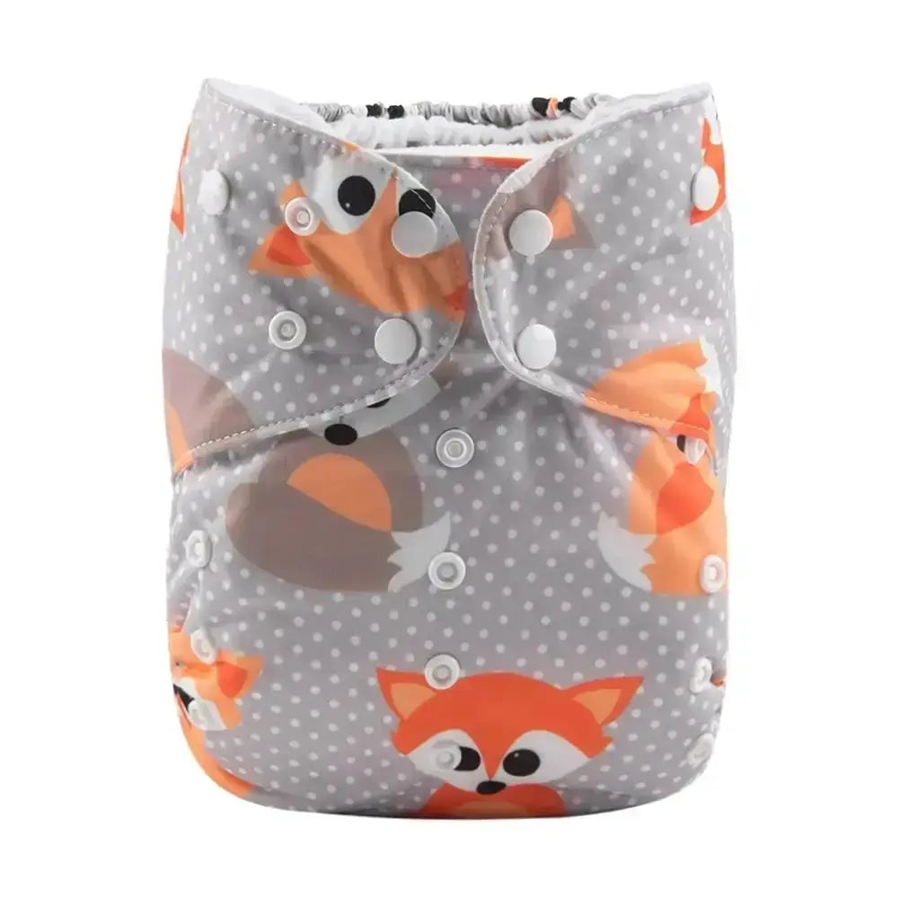 U PICK 1pc AlvaBaby Reusable Big Size Cloth Diapers Baby Large Diaper with 1pc 4 layer Big Microfiber Insert ALVAMEXICO 148.17