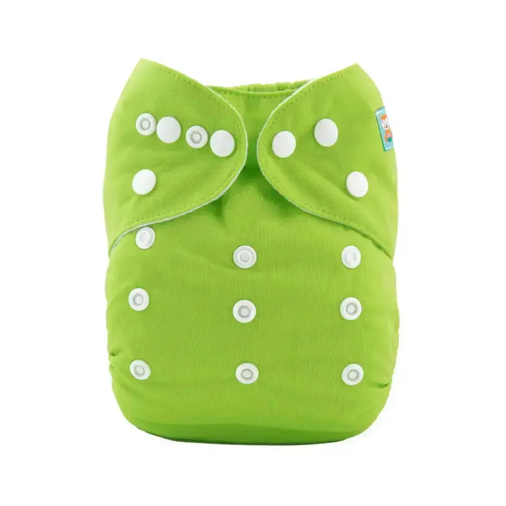 U PICK 1pc ALVABABY Reusable Plain Pocket Diaper Washable Baby Nappy Baby Cloth Diaper Unisex with 1pc Diaper insert AlvaBaby Mexico Pañales de Tela 5.47