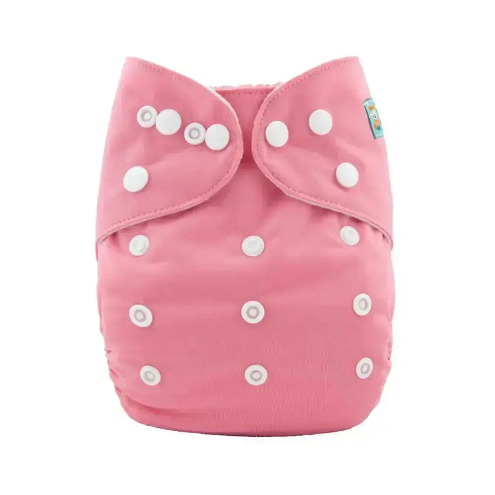 U PICK 1pc ALVABABY Reusable Plain Pocket Diaper Washable Baby Nappy Baby Cloth Diaper Unisex with 1pc Diaper insert AlvaBaby Mexico Pañales de Tela 5.72