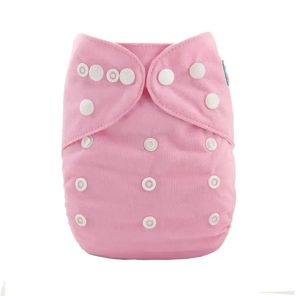 U PICK 1pc ALVABABY Reusable Plain Pocket Diaper Washable Baby Nappy Baby Cloth Diaper Unisex with 1pc Diaper insert AlvaBaby Mexico Pañales de Tela 5.38