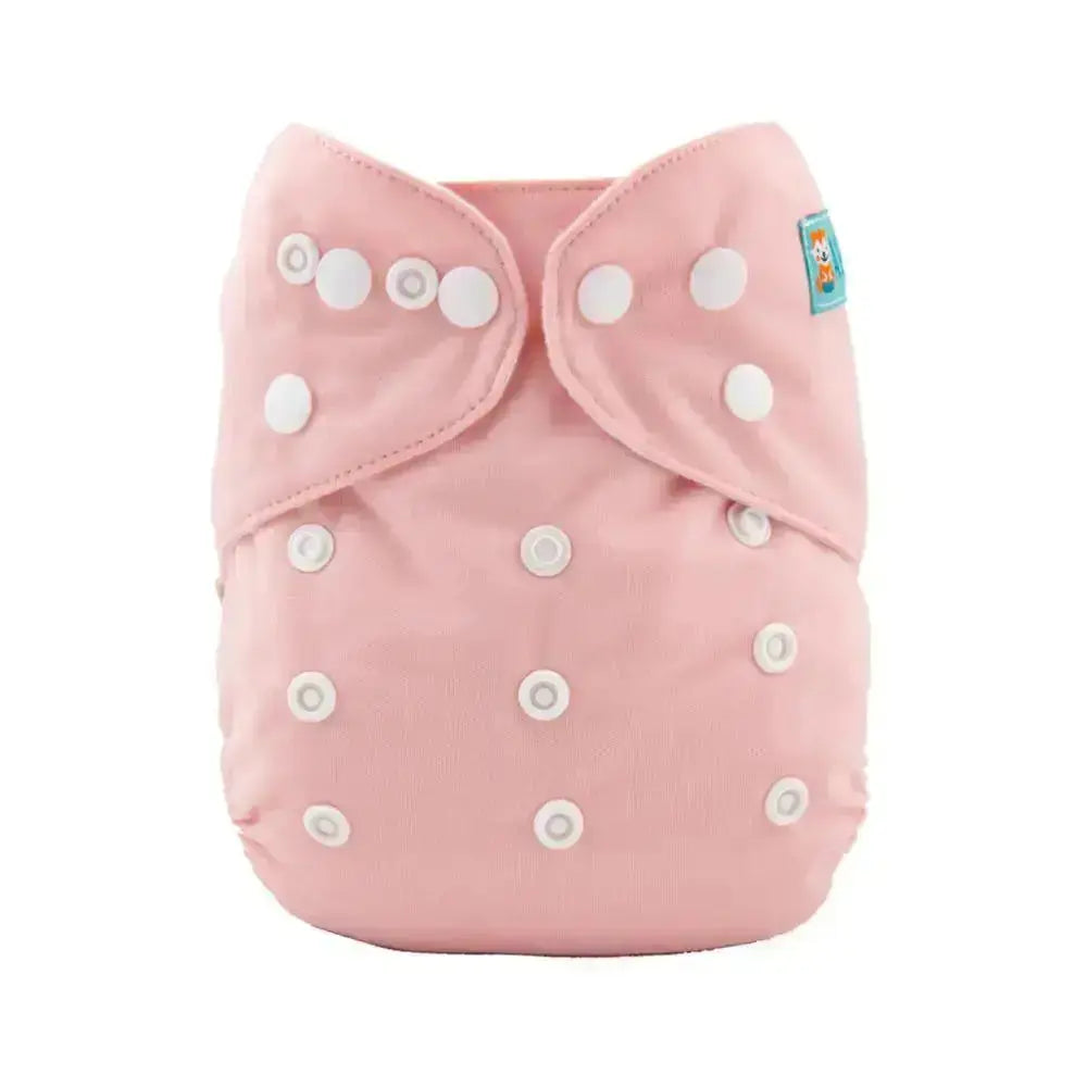 U PICK 1pc ALVABABY Reusable Plain Pocket Diaper Washable Baby Nappy Baby Cloth Diaper Unisex with 1pc Diaper insert AlvaBaby Mexico Pañales de Tela 5.72