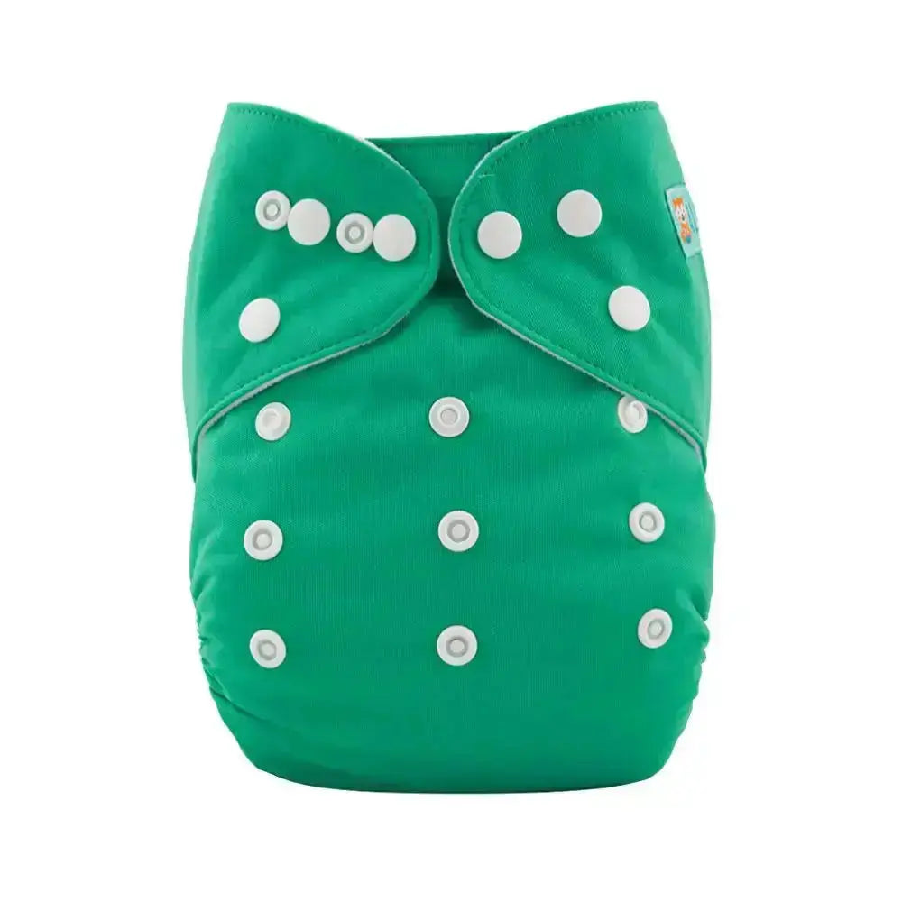 U PICK 1pc ALVABABY Reusable Plain Pocket Diaper Washable Baby Nappy Baby Cloth Diaper Unisex with 1pc Diaper insert AlvaBaby Mexico Pañales de Tela 5.55