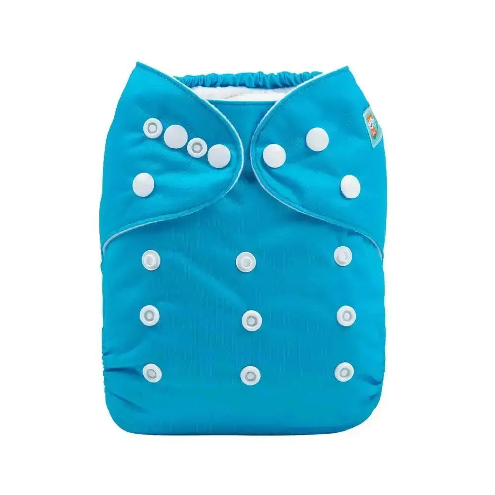 U PICK 1pc ALVABABY Reusable Plain Pocket Diaper Washable Baby Nappy Baby Cloth Diaper Unisex with 1pc Diaper insert AlvaBaby Mexico Pañales de Tela 5.37