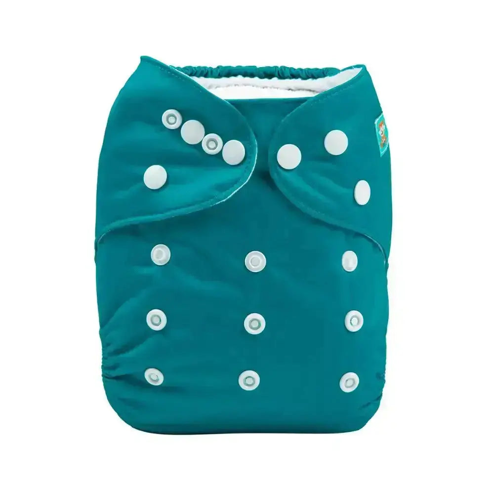 U PICK 1pc ALVABABY Reusable Plain Pocket Diaper Washable Baby Nappy Baby Cloth Diaper Unisex with 1pc Diaper insert AlvaBaby Mexico Pañales de Tela 5.53