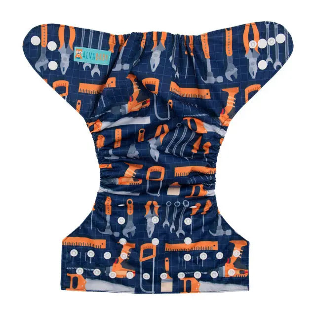 Pañal de tela UNITALLA - ALVABABY H095 AlvaBaby®
