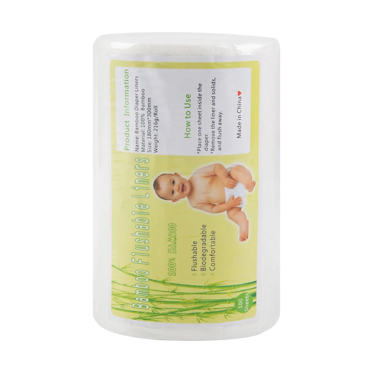 Rollo de papel Bambo D-AlvaBaby