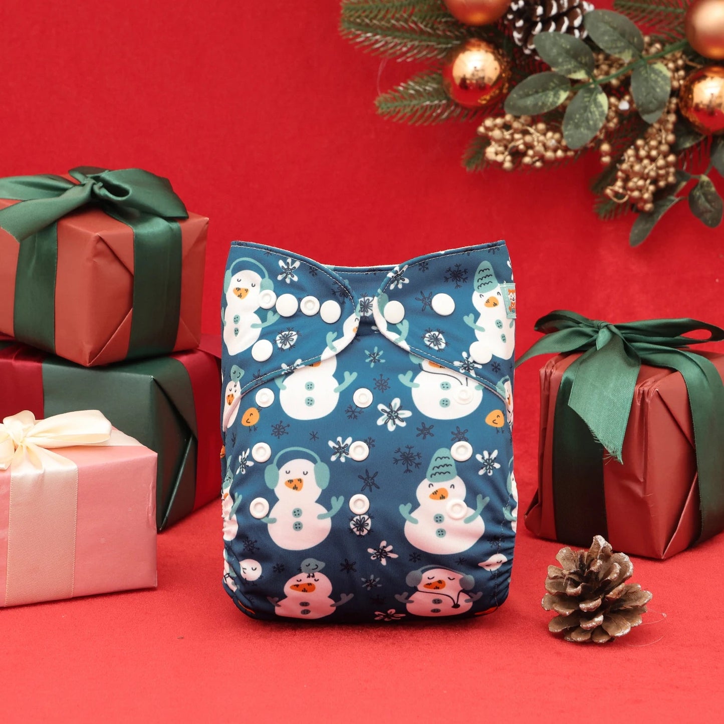 Pañal Ecologico Para Bebé - NAVIDAD AlvaBaby®