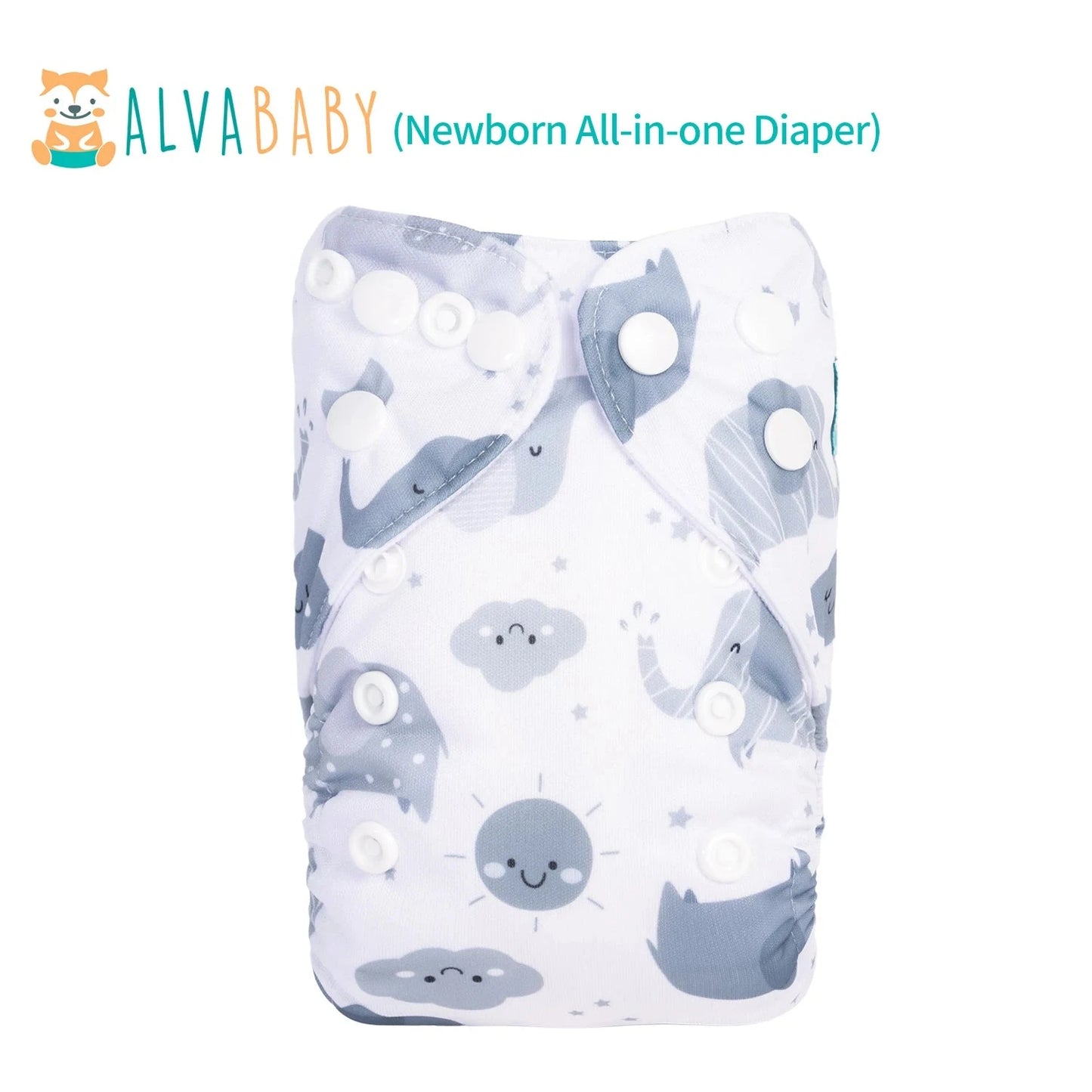 Pañal para recién nacido TODO EN UNO (AIO) AlvaBaby® 199.00
