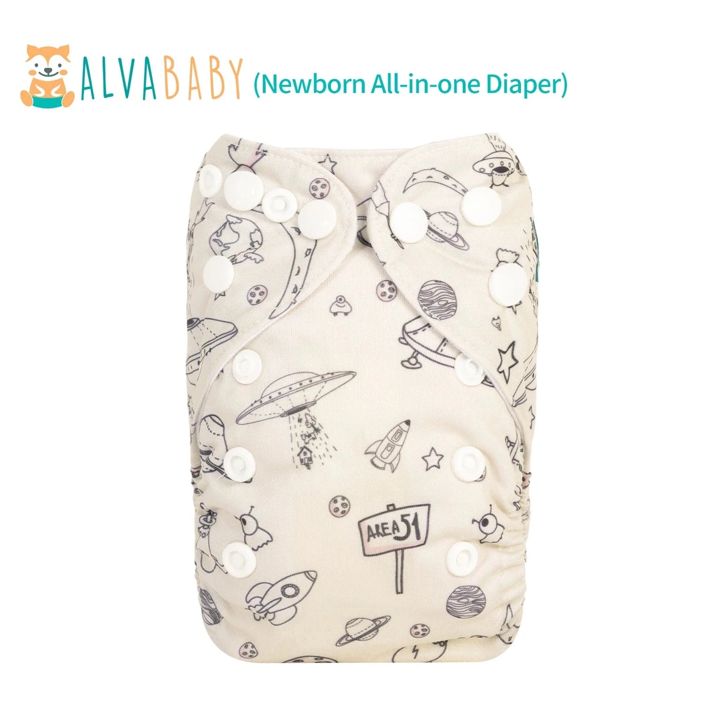 Pañal para recién nacido TODO EN UNO (AIO) AlvaBaby® 199.00