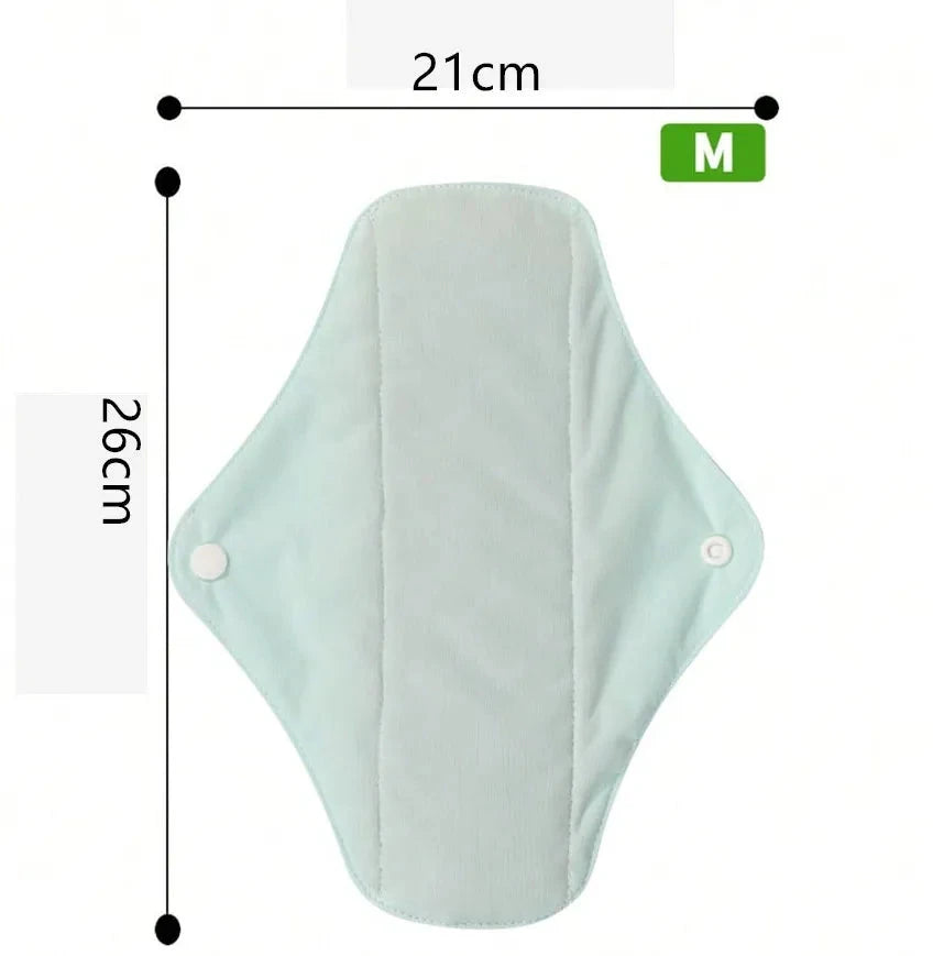 4 toallas femeninas de tela de bambú REGULAR - 4W10-SHM AlvaBaby®