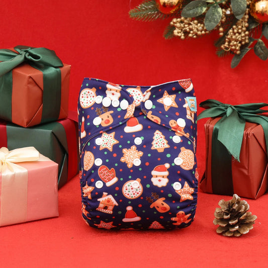 Pañal Ecologico Para Bebé - NAVIDAD AlvaBaby®