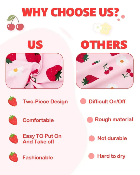 ALVABABY Girl Swimwear Rash Guard Sets Long Sleeve One Piece Swimsuit with Hat UPF 50+ Sun Protection Swimming Pool for Outdoor ALVAMEXICO