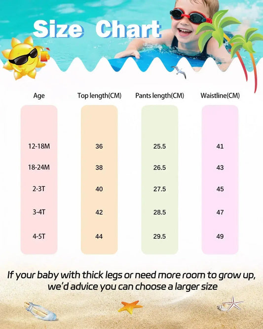 12M-5T Boys Long Sleeve Rash Guard Set ALVABABY UPF 50+ Sun Protection Baby Toddler Swimsuit Swimwear Swim Trunks Bathing Suit ALVAMEXICO