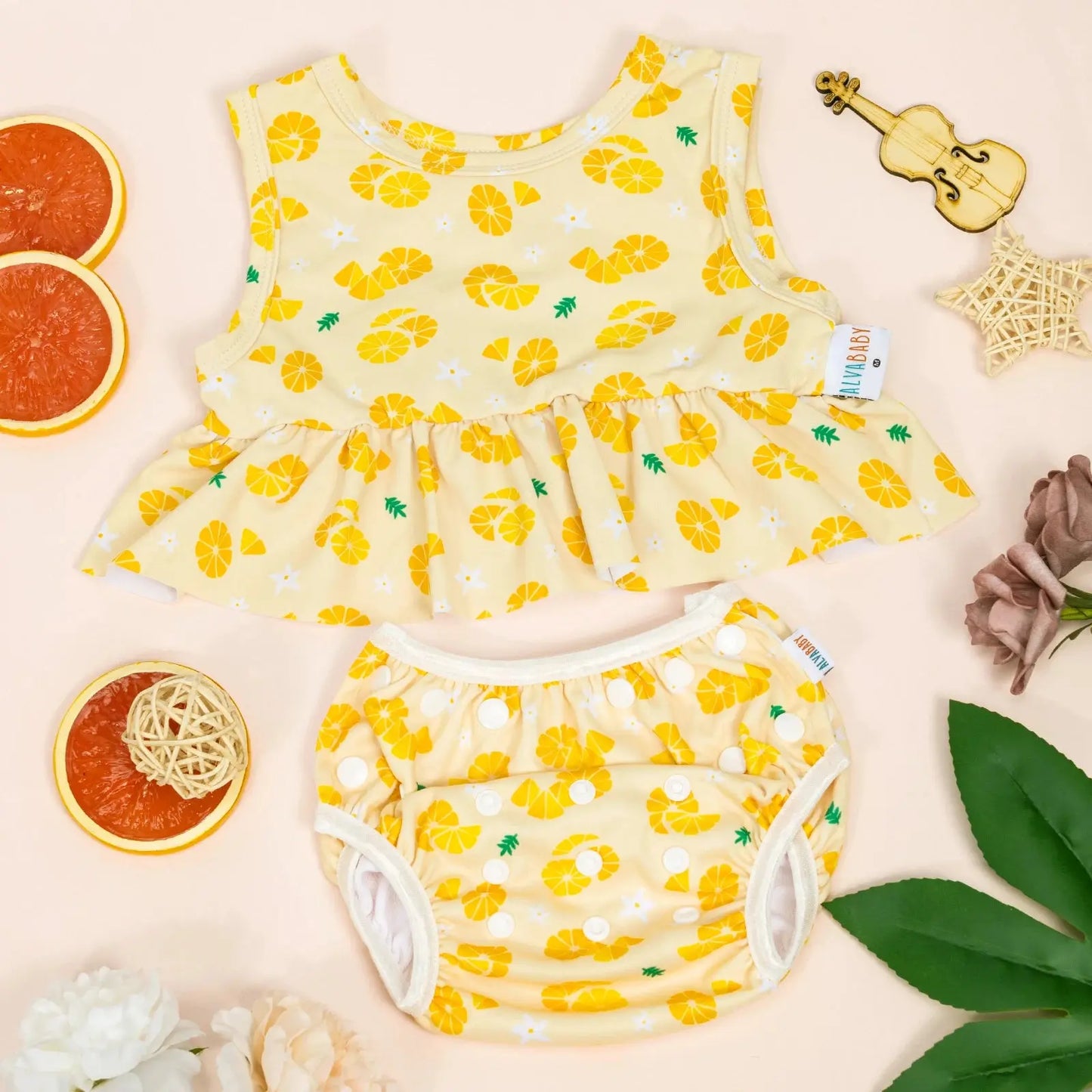 Traje de Baño de 2 piezas para Bebé - NIÑA AlvaBaby®