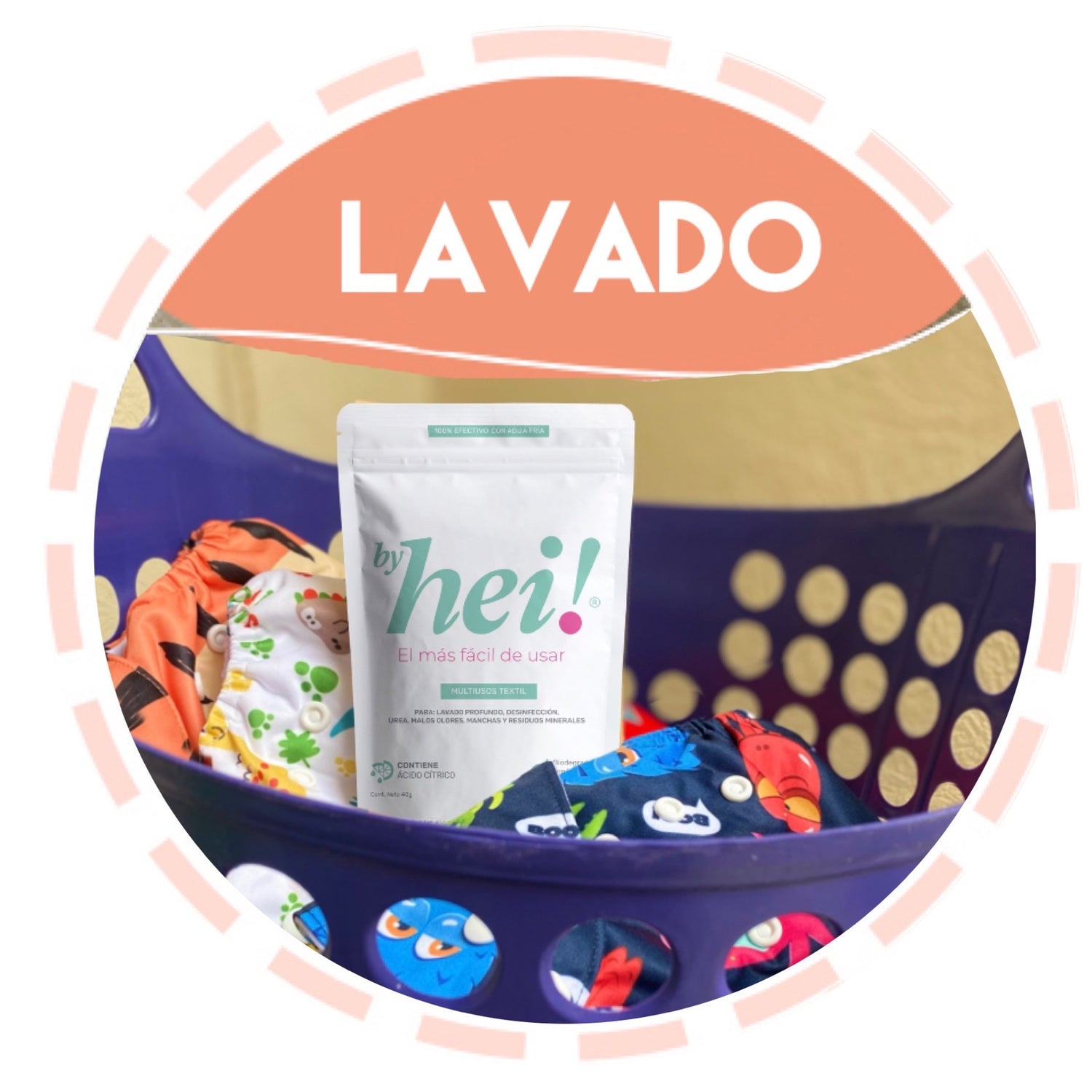 Lavado AlvaBaby Mexico Pañales de Tela