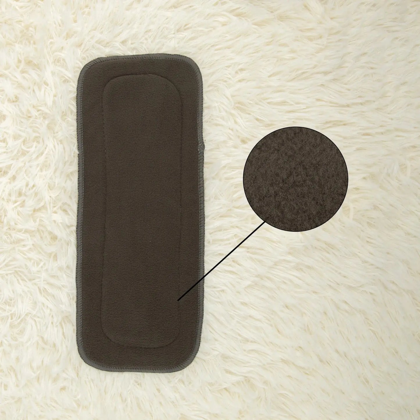 10 Insertos de bambú CHARCOAL 4 CAPAS AlvaBaby®  