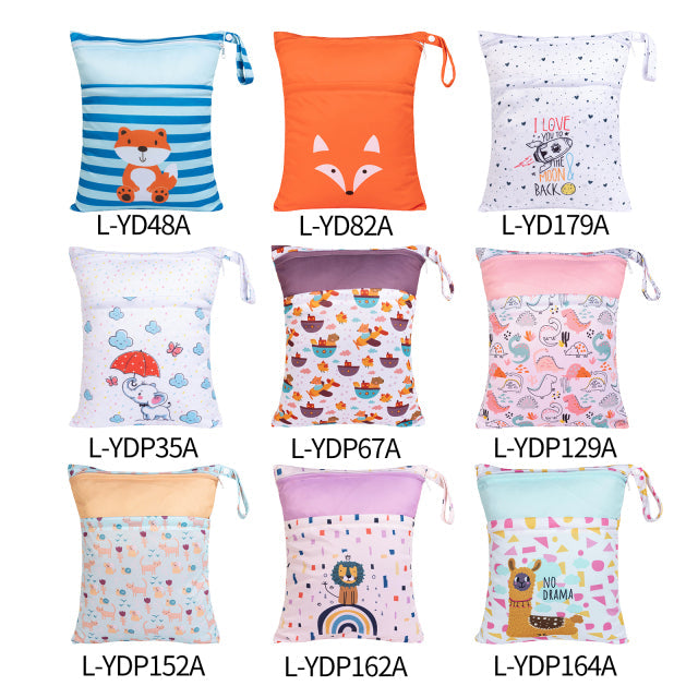 10 PAÑALES ECOLÓGICOS DE TELA ALVABABY® | COMPLETO AlvaBaby®  