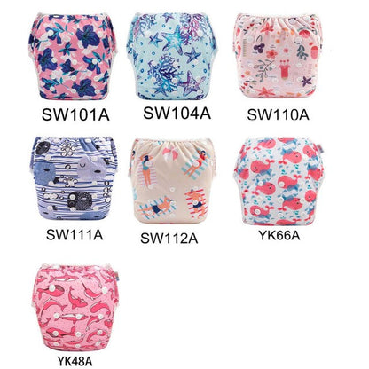 10 PAÑALES ECOLÓGICOS DE TELA ALVABABY® | COMPLETO AlvaBaby®  