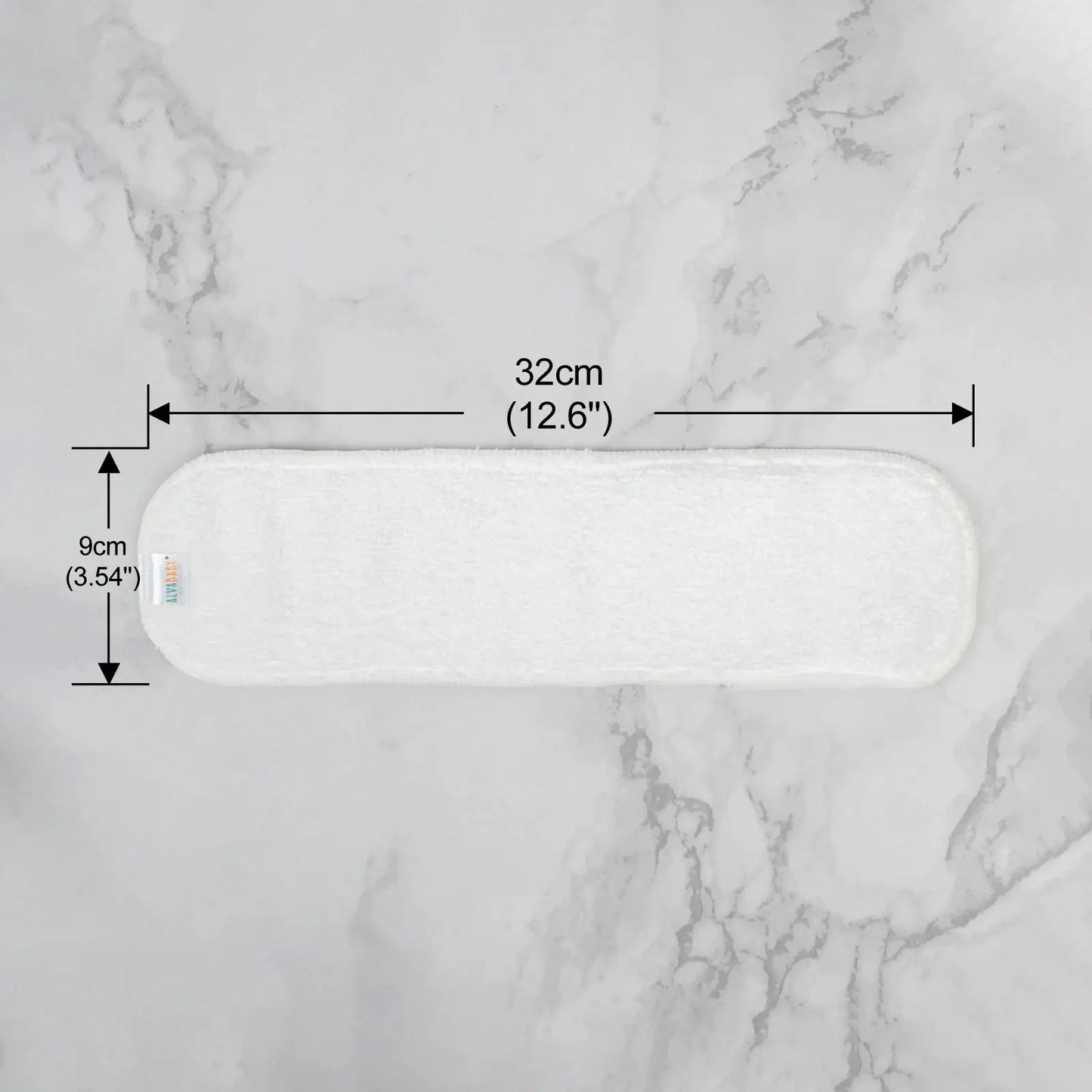 10 insertos de microfibra para pañal recien nacido ALVAMEXICO  