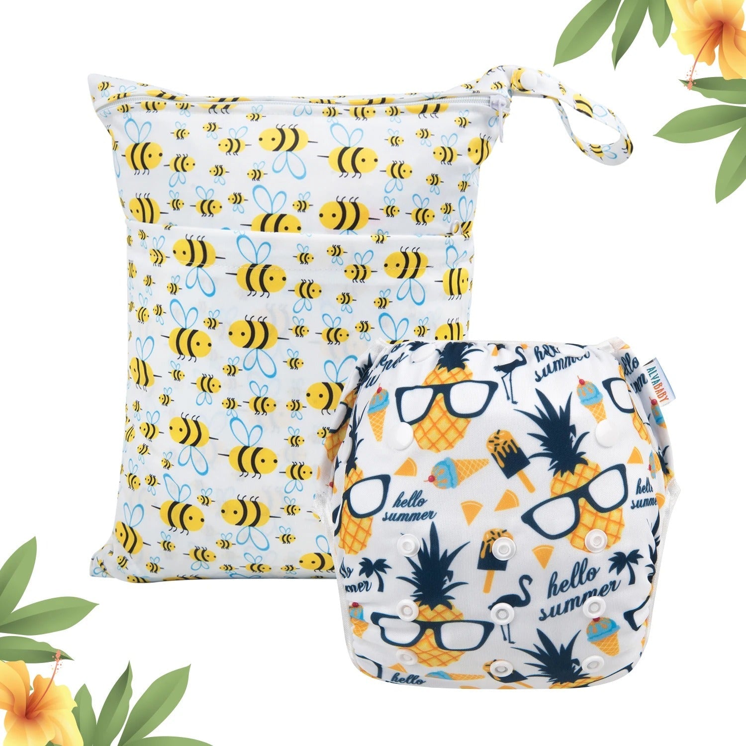 KIT DE PRUEBA PAÑALES ECOLOGICOS PARA BEBE AlvaBaby®  