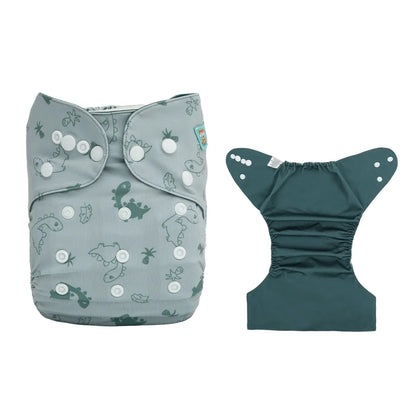 1pc Baby Cloth Diaper Cover ALVABABY Reusable Baby Swim Diaper New Designed Modern Cloth Nappy Shell for Girls and Boys ALVAMEXICO  