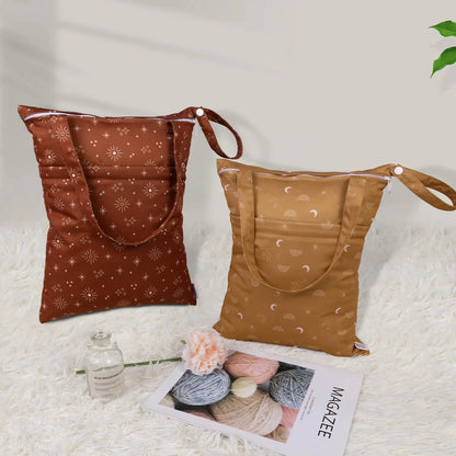 2 Bolsas TOTE de tela Impermeables multiusos - LT-EW1112A - AlvaBaby®
