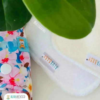15 PAÑALES ECOLOGICOS DE TELA PARA BEBE AlvaBaby®  