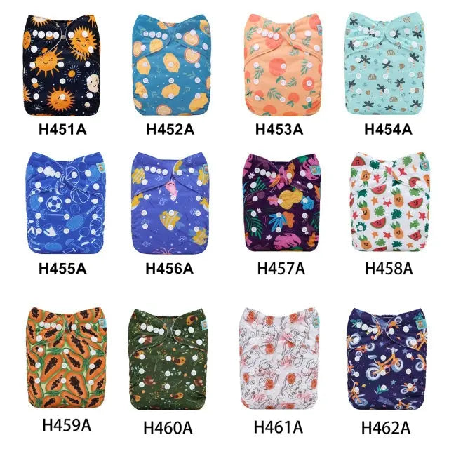 20 PAÑALES ECOLOGICOS DE TELA PARA BEBE AlvaBaby®  