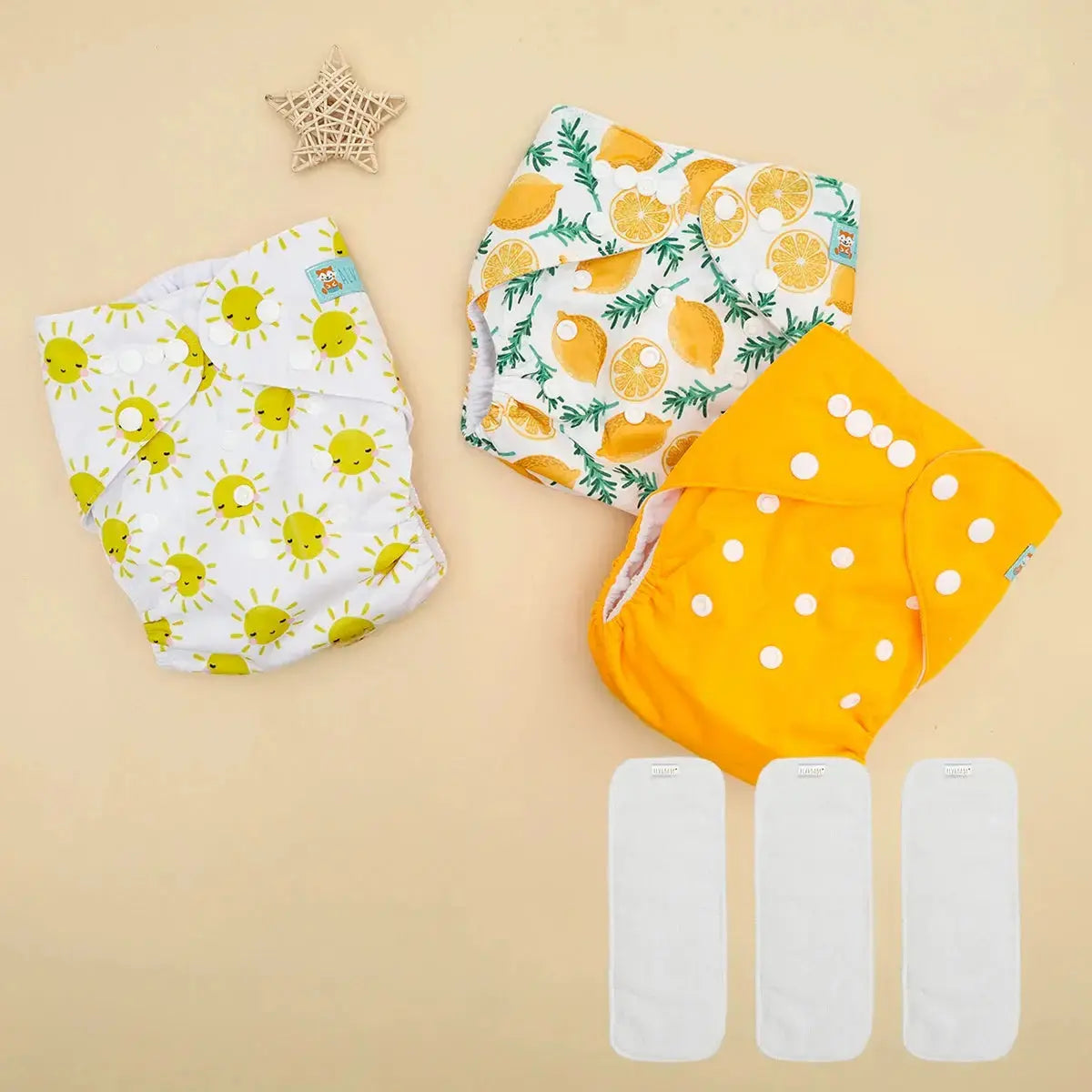 KIT DE BIENVENIDA PAÑALES ECOLOGICOS PARA BEBE AlvaBaby®   997.00