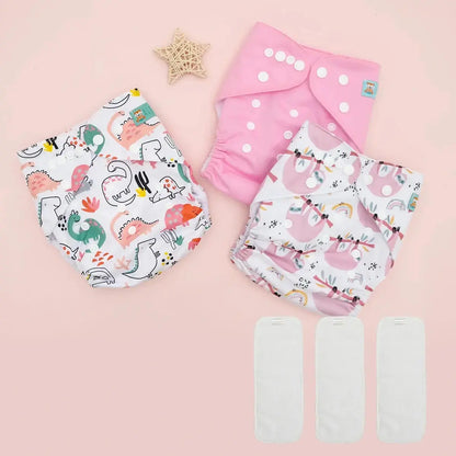 KIT DE BIENVENIDA PAÑALES ECOLOGICOS PARA BEBE AlvaBaby®   997.00