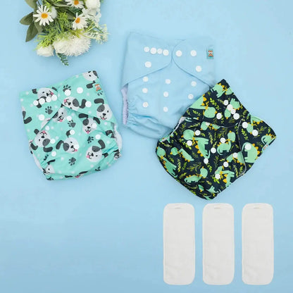 KIT DE BIENVENIDA PAÑALES ECOLOGICOS PARA BEBE AlvaBaby®   997.00