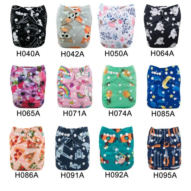 30 PAÑALES ECOLOGICOS DE TELA PARA BEBE - AlvaBaby®