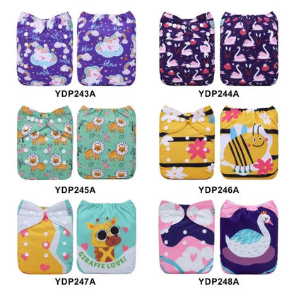 30 PAÑALES ECOLOGICOS DE TELA PARA BEBE - AlvaBaby®