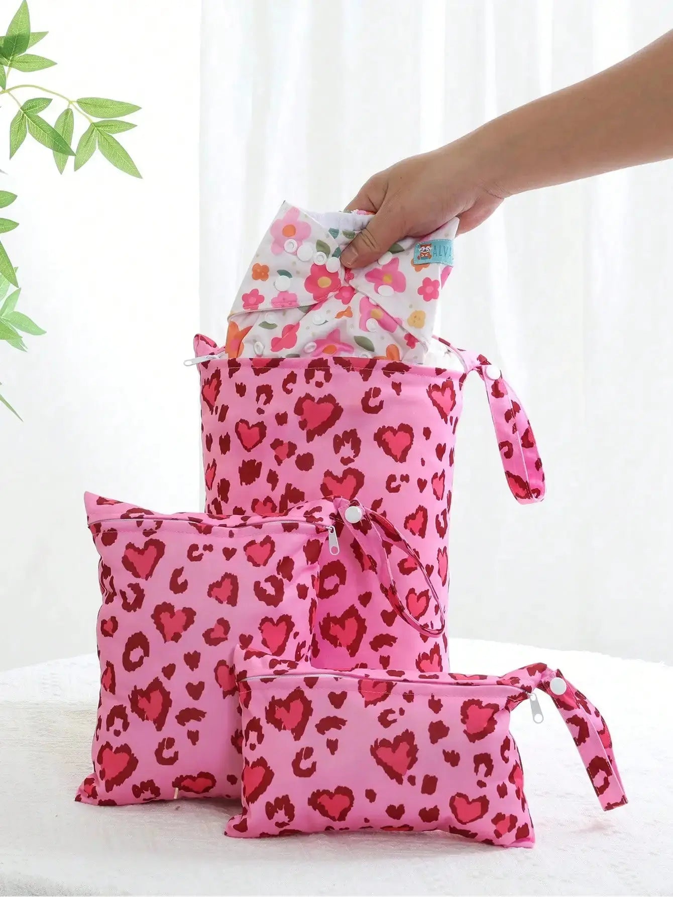 Set de 3 bolsas impermeables multiusos AlvaBaby  