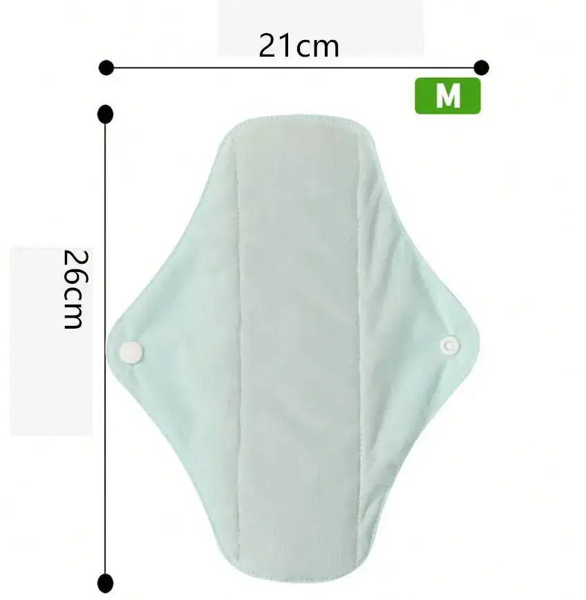 4 toallas femeninas de tela de bambú REGULAR - 4W10-SHM AlvaBaby®  