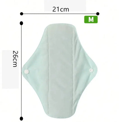 4 toallas femeninas de tela de bambú REGULAR - 4W10-SHM AlvaBaby®  