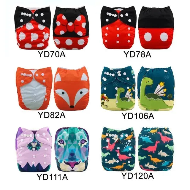 50 PAÑALES ECOLOGICOS DE TELA PARA BEBE - AlvaBaby®