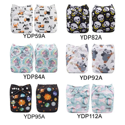 50 PAÑALES ECOLOGICOS DE TELA PARA BEBE - AlvaBaby®