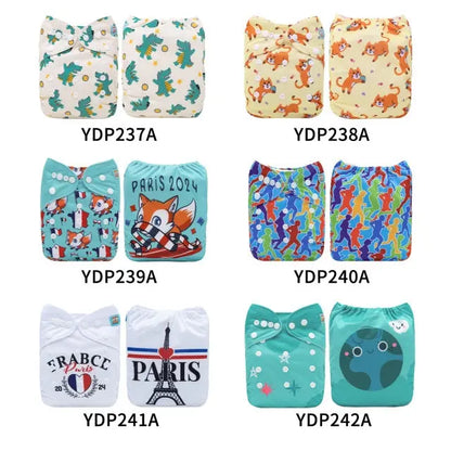 50 PAÑALES ECOLOGICOS DE TELA PARA BEBE - AlvaBaby®