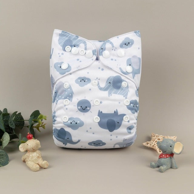 Pañal de tela UNITALLA - ALVABABY H396 AlvaBaby®  