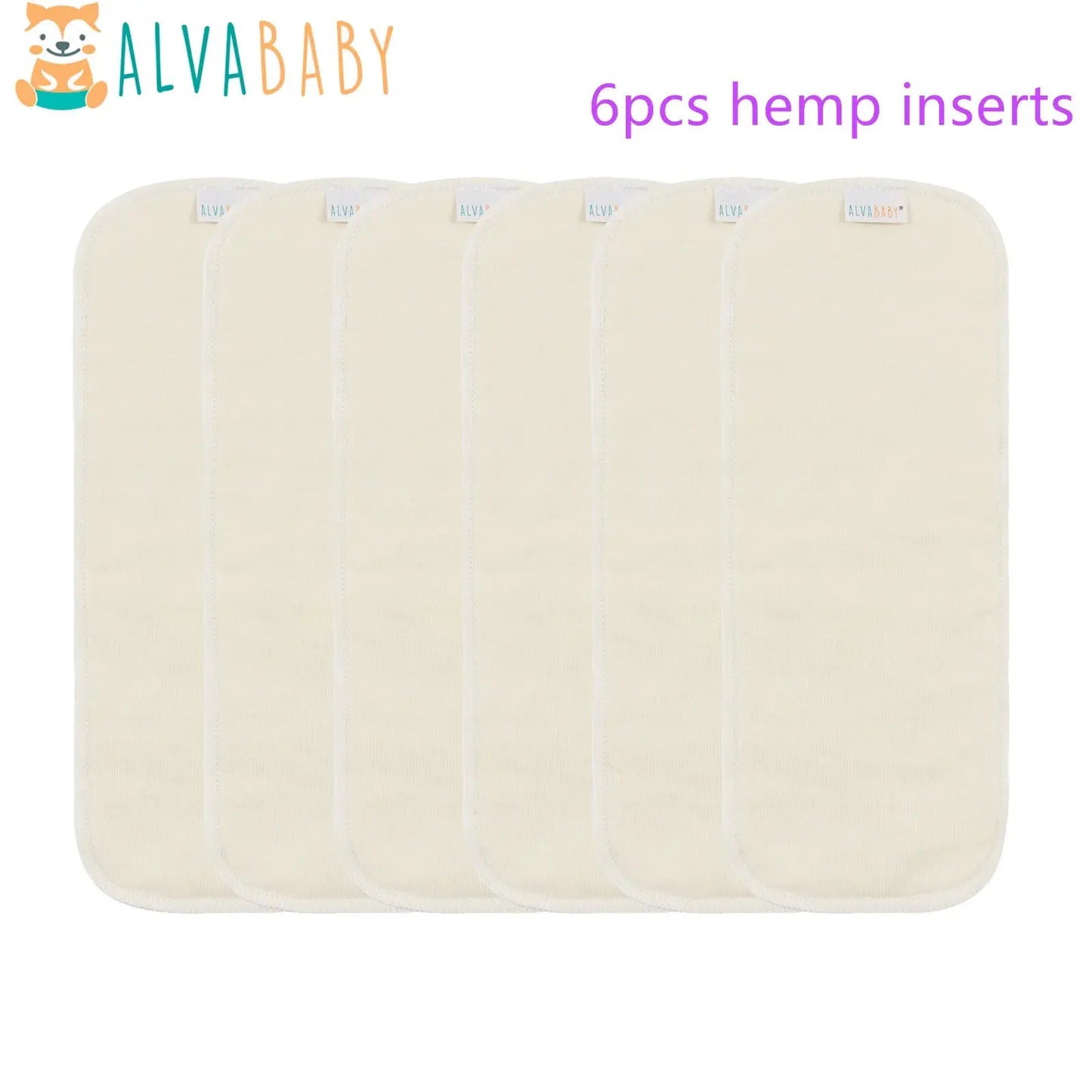 6 Insertos de cañamo para refuerzo AlvaBaby®   999.00